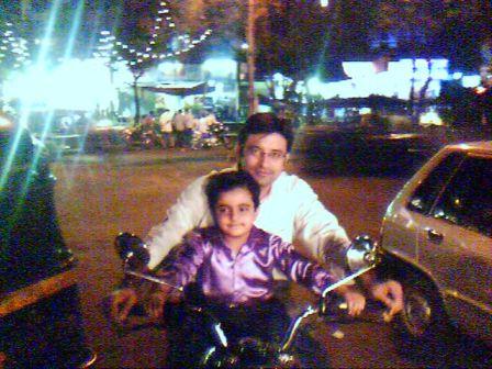 Gaurav with Amay